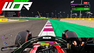 PERFECTION 😍 Thomas Ronhaars pole lap at Qatar  WOR  F1 23 [upl. by Silverman]