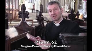 Plainsong Psalm 62 [upl. by Cordi]