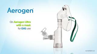 Aerogen Ultra with a Mask for use in the Emergency Services [upl. by Bevon]