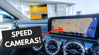 SPEED CAMERA ALERTS in your MERCEDES [upl. by Arber]