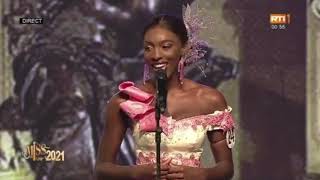 Le speech de Yacé Olivia  Miss Côte dIvoire 2021 👑 MissCi2021 [upl. by Auhsuj178]