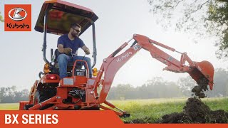 EasytoUse Implements Kubotas BX Series Compact Tractors [upl. by Nomma397]