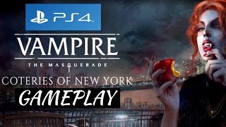 Vampire The Masquerade Coteries Of New York PS4 Gameplay [upl. by Aseretairam]