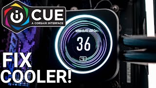 Corsair Cooler not showing in iCUE ⚠️ Heres how to fix iCUE elite lcd not showing 🛠️ [upl. by John]