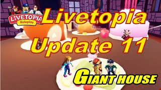 🌱🌱🌱Roblox Livetopia Update 11 Jacks House [upl. by Alyakam]