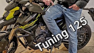 Tuning motocykla 125 Zontes U1 roninv84 [upl. by Katy232]