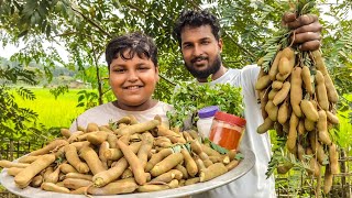 Green Tamarind With Hot Solt Chilli  Village Green Tamarind Chutney Recipe  Khachhi Imli Chutney [upl. by Trula]