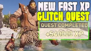 NEW Assassins Creed Odyssey XP Farm Glitch AC Odyssey XP Glitch 2023 How to level up fast lvl exp [upl. by Ylrrad865]