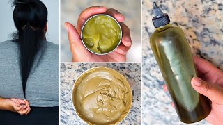 3 EASY WAYS TO GROW LONG HAIR  Hair Mask Oil  Grease for EXTREME quotHAIR GROWTHquot  Length Retention [upl. by Rellim222]