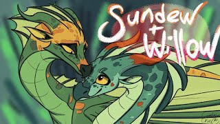 Sundew and Willow  Wings of Fire Speedpaint [upl. by Madlin381]