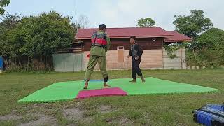 SPARING PENCAK SILAT ASAD [upl. by Bloxberg502]