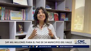 Garantizado el Plan de Alimentación Escolar en Municipios no Certificados del Valle del Cauca [upl. by Htenywg806]