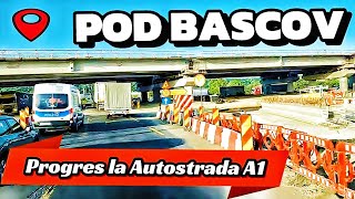 Progres remarcabil la autostrada A1  Podul Bascov  21 mai 2024  Imagini exclusive [upl. by Eillod]