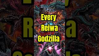 Every Godzilla In The Reiwa Era godzilla monsterverse kaiju [upl. by Earal]