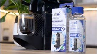 Caffenu Coffee Machine Eco Descaler – How to Descale your Coffee Machine kettle and appliances [upl. by Rimidalg]