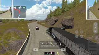 Truck Pro 3  Tonasket To Mossyrock  Hauling Fertilizer [upl. by Maxantia538]