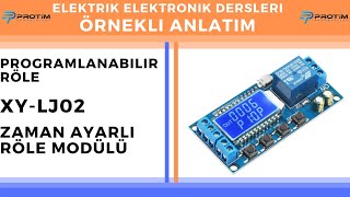 PROGRAMLANABİLİR RÖLE  XYLJ02 ZAMAN AYARLI RÖLE MODÜLÜ [upl. by Yekciv]