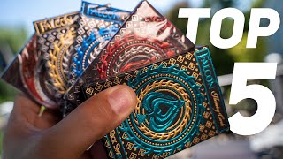 5 CARD THROWING DECKS REVEALED [upl. by Neille]