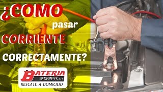 PASAR CORRIENTE A UN AUTOMÓVIL  Batería Express [upl. by Atiuqahc]