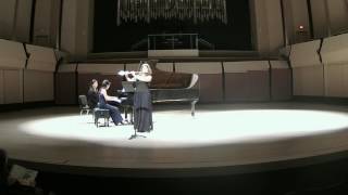 Lili Boulanger Nocturne Nicole Esposito flute SeongSil Kim piano [upl. by Atekahs]