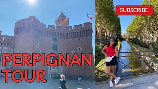 Perpignan France 🇫🇷 Walking tour 2023 HD [upl. by Ahsaet638]