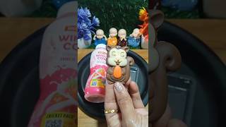 Britannia winkin cow strawberry milk  Mr OLO popsicle sticks 🍭🍭😋youtube popsicle viralshort [upl. by Lilithe996]