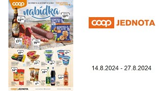 Leták COOP Jednota CZ  1482024  2782024 [upl. by Hanschen]