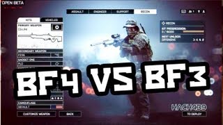 BF3 vs BF4  Compare Battlefield 4 to Battlefield 3 [upl. by Isia]