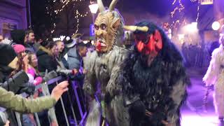 Perchtengruppe Kreuzberg20171201Perchtenlauf Gloggnitz [upl. by Young]