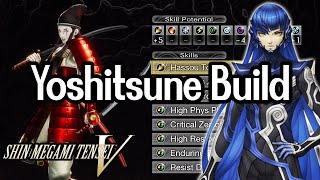 Amazing Crit Machine Best Yoshitsune Build amp Guide  SMT V [upl. by Rutherfurd]