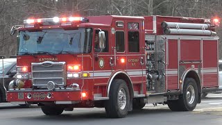 Katonah FD Car 2212 Engine 116 amp Ladder 39 Responding [upl. by Brittne272]