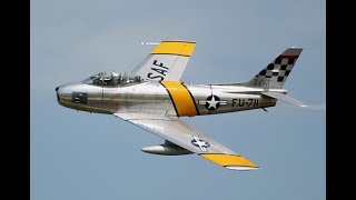 Great Planes North American F 86 Sabre [upl. by Orihakat]