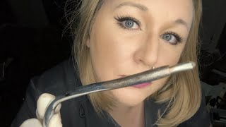 ASMR Cranial Nerve Exam  Whisper  Pen Light  Gloves  Personal Attention [upl. by Eelac]