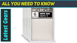 Filtrete 20x25x1 AC Furnace Air Filter  Best Air Quality Solution [upl. by Aivatnahs365]