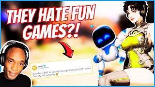 Kotaku and IGN ANGRY Gamers Having Fun With Astro Bot [upl. by Aronal]