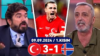 Derin Futbol 9 Eylül 2024 1Kısım  Türkiye 31 İzlanda  UEFA Uluslar Ligi [upl. by Deroo]