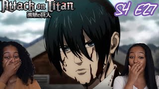 Retrospective 🦅  Attack On Titan Shingeki no Kyojin Season 4 Part 2 Episode 27  Reaction [upl. by Jerad]