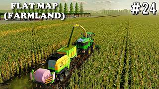 Starting with 0 Flat Map Farmland timelapse Ep  24 fs 22 farming Simulator 22 [upl. by Ecallaw]