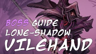 Lone Shadow Vilehand MiniBoss Fight Guide  Sekiro Shadows Die Twice [upl. by Zuleika]