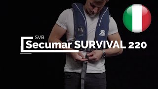 Giubbotto di salvataggio SURVIVAL 220 – Caratteristiche e vantaggi  SVB [upl. by Perren]