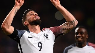 PaysBas  France  le but de Giroud à Amsterdam [upl. by Eniamrahc]