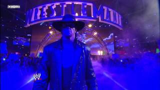 Undertaker makes his entrance WrestleMania 27 [upl. by Yetah784]