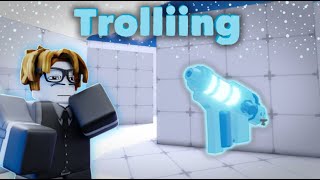 Trolling with the freeze ray in Rivals [upl. by Aicenav]