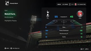 Spurs vs charlton [upl. by Ketti]