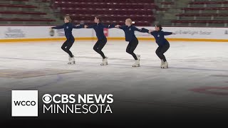 Synchronized ice skating comes to University of Minnesota [upl. by Susej]