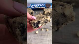 Would you try this soft Oreo shortbread 😍 easyrecipe tutorial [upl. by Sillad759]