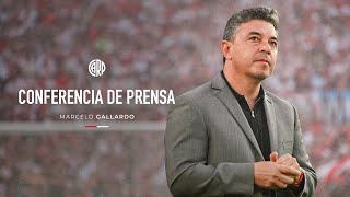 Marcelo Gallardo en conferencia de prensa  EN VIVO  River  San Lorenzo [upl. by Dnomasor]