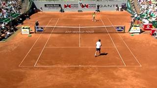 Tipsarevic vs Kohlschreiber In Dusseldorf Friday Highlights German [upl. by Kazimir]