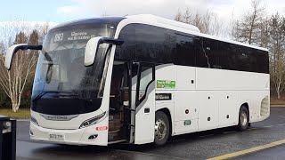 093 McGills Scotland West Flixbus Yutong GT12 0500 SG73 TYY [upl. by Parthen]