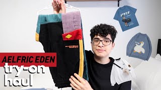 Aelfric Eden Tryon Haul  Trendy Streetwear [upl. by Nohsyar362]